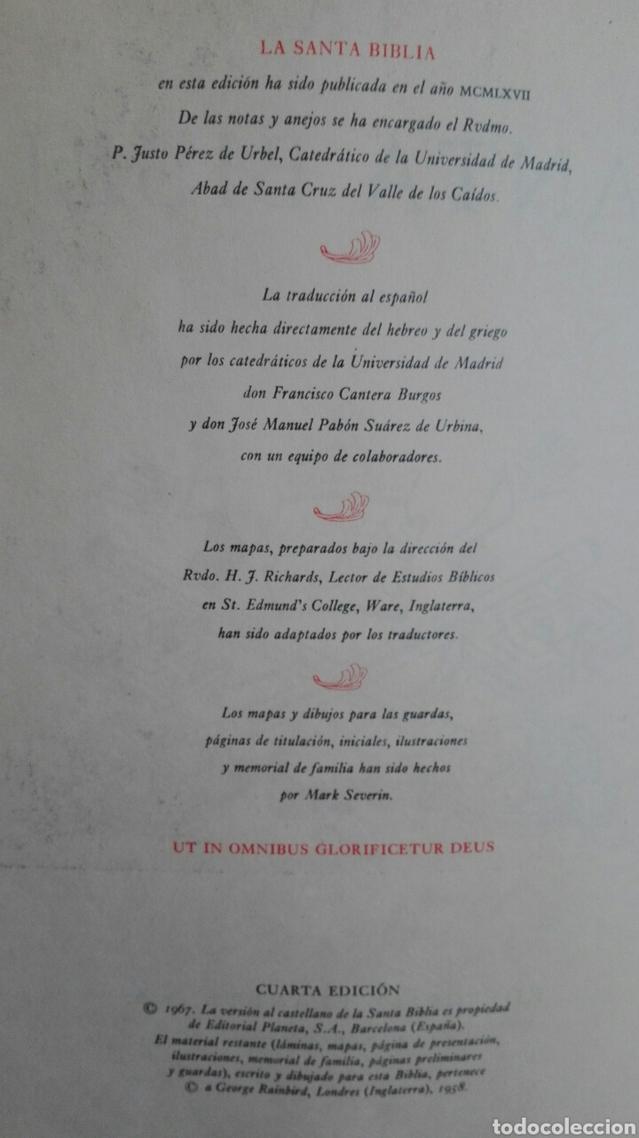Libros de segunda mano: La Santa Biblia - Foto 6
