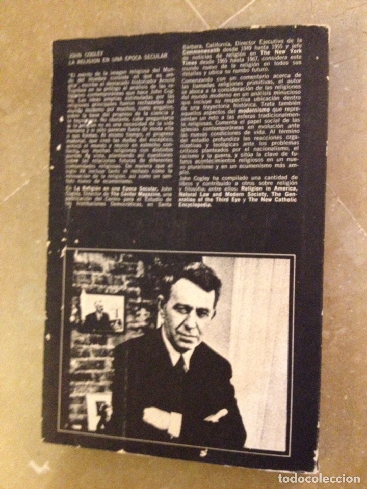 Libros de segunda mano: La Religi&oacute;n en una &eacute;poca secular (John Cogley) - Foto 6