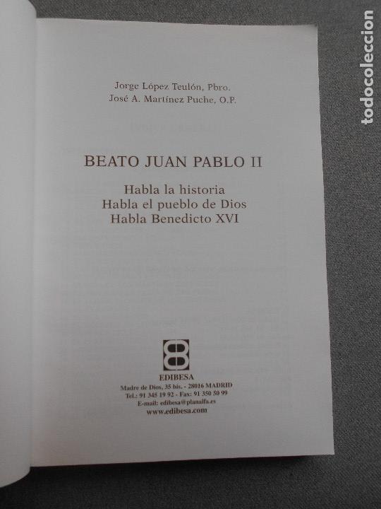 Libros de segunda mano: BEATO JUAN PABLO II - Foto 2