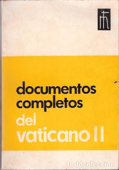 Libros de segunda mano: Documentos completos del Vaticano II - VV. AA. - Foto 1