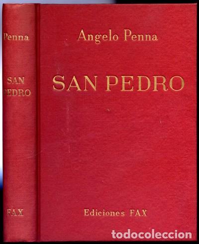 Libros de segunda mano: PENNA, Angelo.  San Pedro. 1958. - Foto 1
