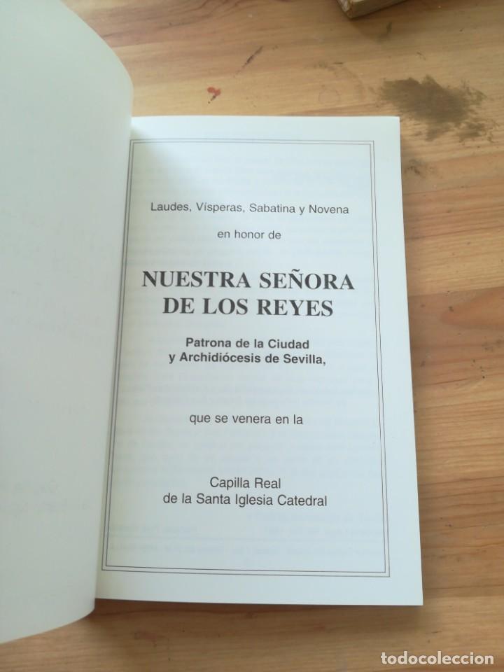 Libros de segunda mano: Devocionario de nuestra se&ntilde;ora de los reyes, sevilla - Foto 3