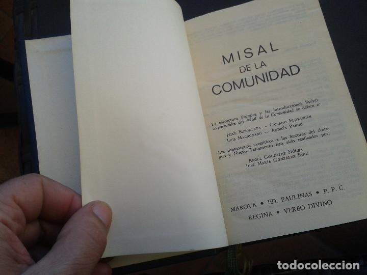 Libros de segunda mano: MISAL DE LA COMUNIDAD. 1973 - Foto 2