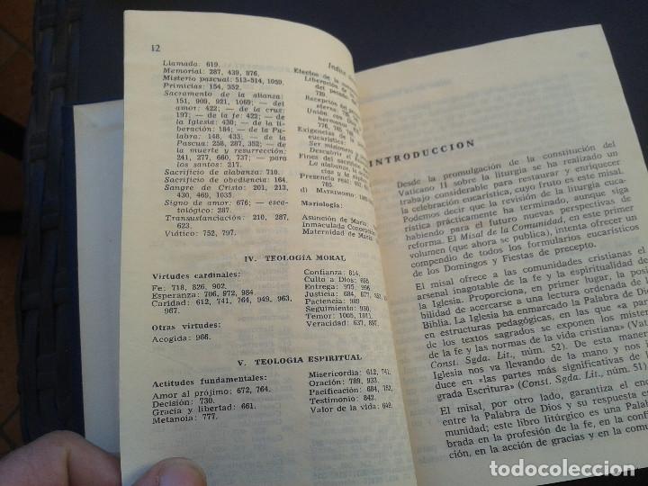 Libros de segunda mano: MISAL DE LA COMUNIDAD. 1973 - Foto 3