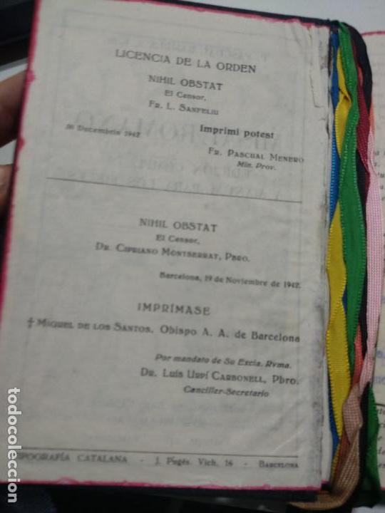 Libros de segunda mano: MISAL ROMANO. P. P. RAMBLA. 1942. - Foto 2