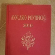 Libros de segunda mano: ANNUARIO PONTIFICIO PER L'ANNO 2010 (CITTÀ DEL VATICANO)