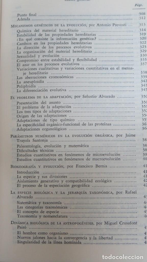 Libros de segunda mano: 1966.- LA EVOLUCION. VV.AA. B.A.C - Foto 5