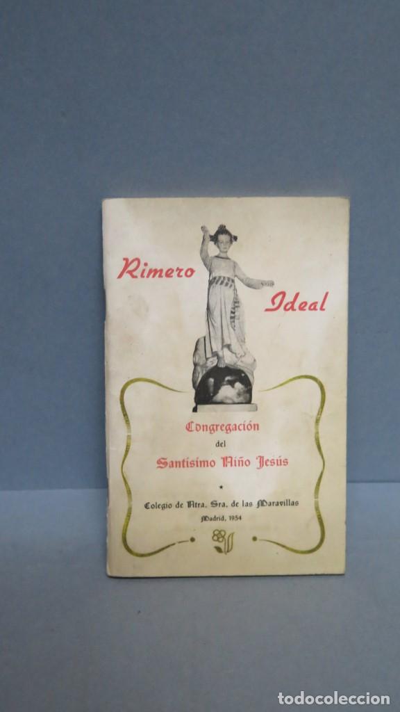 Second hand books: RIMERO IDEAL. CONGRAGACION DEL SANT&Iacute;SIMO NI&Ntilde;O JES&Uacute;S - COLEGIO NTRA SRA DE LAS MARAVILLAS 1953