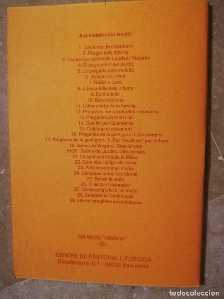 Libros de segunda mano: LES SET PREG&Agrave;RIES EUCAR&Iacute;STIQUES. TEXT I PRESENTACI&Oacute; - Foto 4