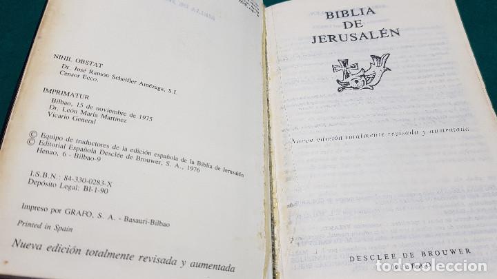 Libros de segunda mano: BIBLIA DE JERUSALEN (1976) - Foto 2