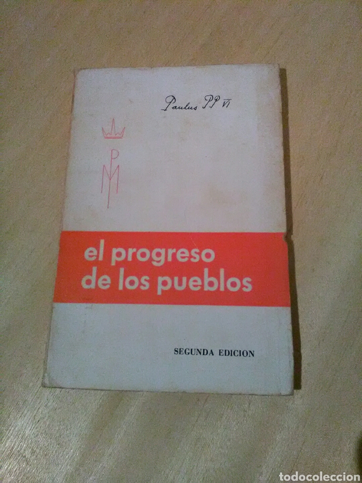 Libros de segunda mano: El progreso de los pueblos, Pablo VI, Editorial Gomez. - Foto 1