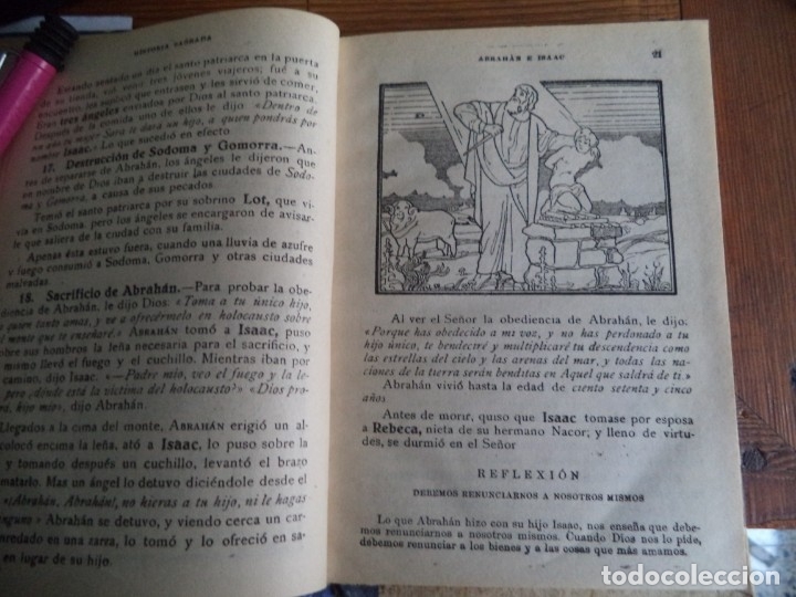 Libros de segunda mano: Libro texto HISTORIA SAGRADA. - Foto 4