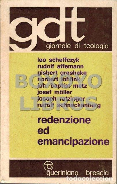Libros de segunda mano: AAVV. Redenzione ed emancipacione