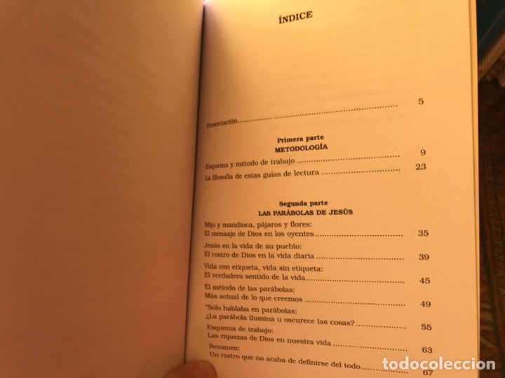 Libros de segunda mano: Las par&aacute;bolas de Jes&uacute;s. Carlos Mesters. Como nuevo - Foto 4