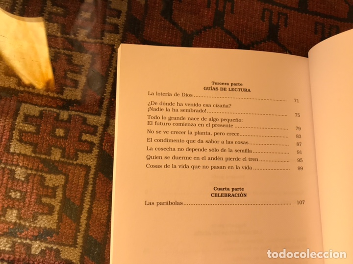 Libros de segunda mano: Las par&aacute;bolas de Jes&uacute;s. Carlos Mesters. Como nuevo - Foto 5