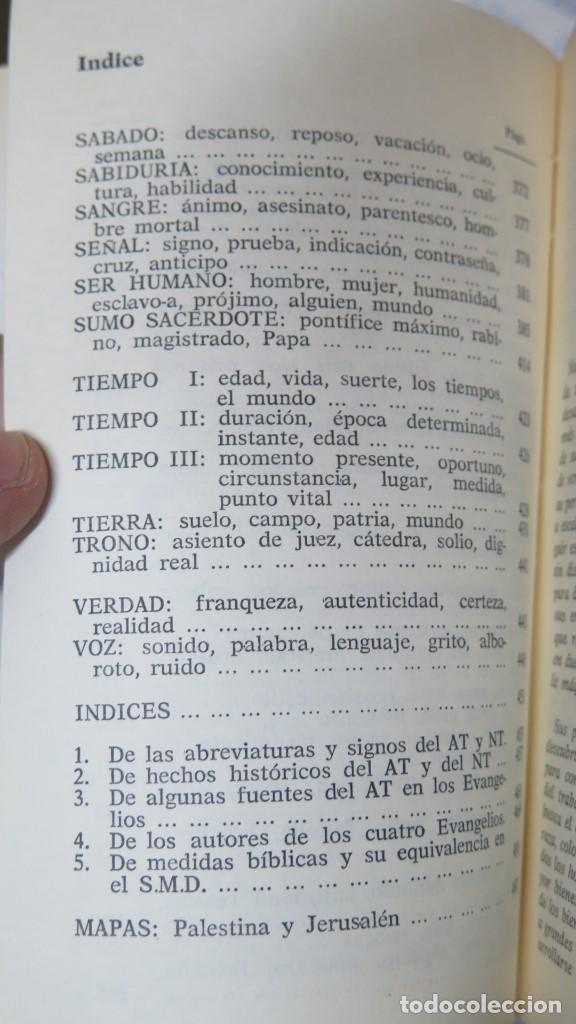 Libros de segunda mano: PALABRAS BASICAS DEL EVANGELIO. MARCOS, MATEOS, LUCAS Y JUAN - Foto 6