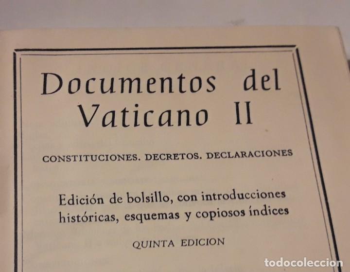 Libros de segunda mano: DOCUMENTOS DEL VATICANO II. (B.A.C. 1968) - Foto 3