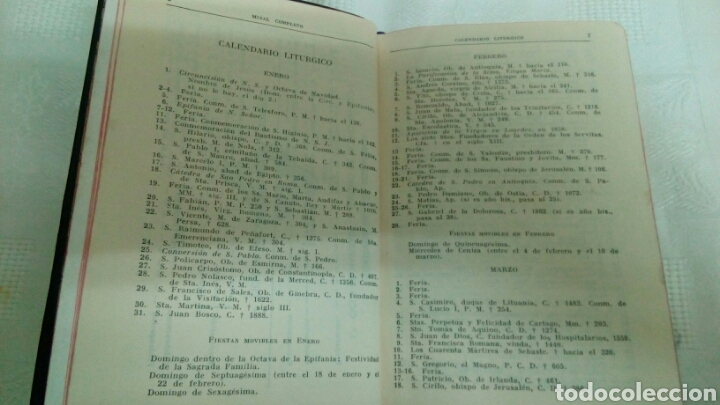 Libros de segunda mano: MISAL COMPLETO editado en 1958 - Foto 5