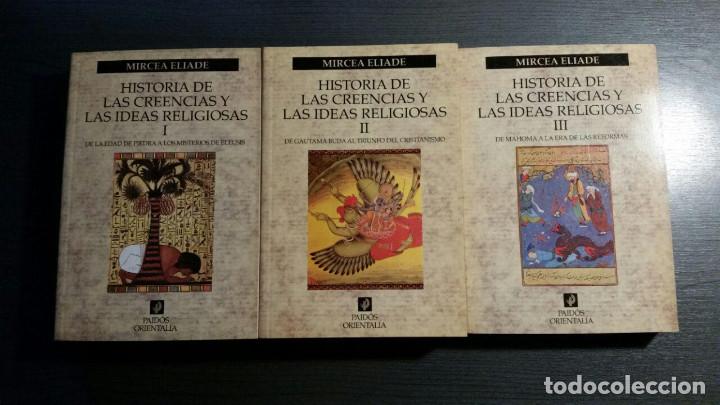 Libros de segunda mano: Historia de las creencias y las ideas religiosas 3 Tomos - Foto 2