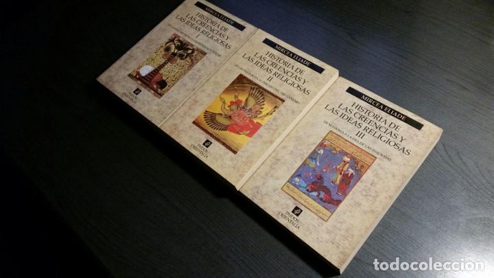 Libros de segunda mano: Historia de las creencias y las ideas religiosas 3 Tomos - Foto 3