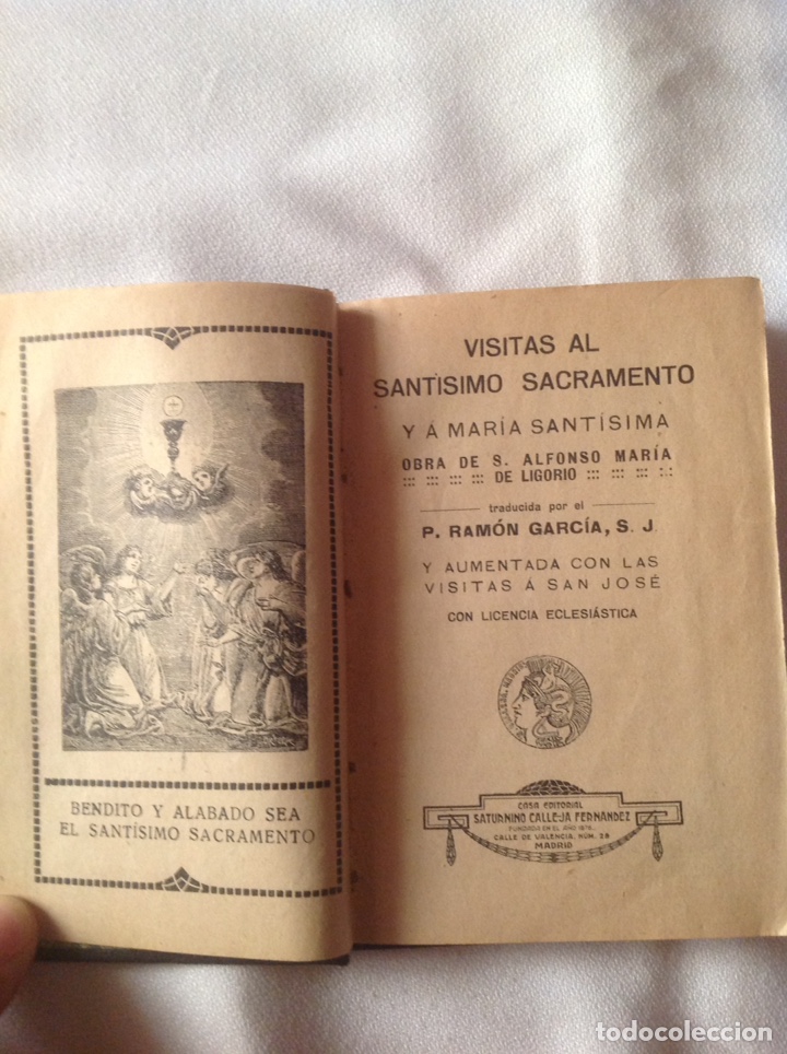 Libros de segunda mano: VISITA AL SANT&Iacute;SIMO SACRAMENTO Y A MAR&Iacute;A SANT&Iacute;SIMA, SAN ALFONSO LIGORIO