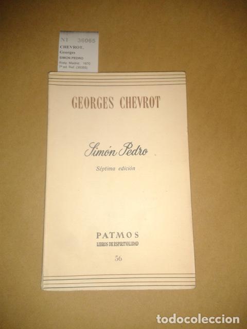 Libros de segunda mano: CHEVROT, Georges - SIMON PEDRO - Foto 1