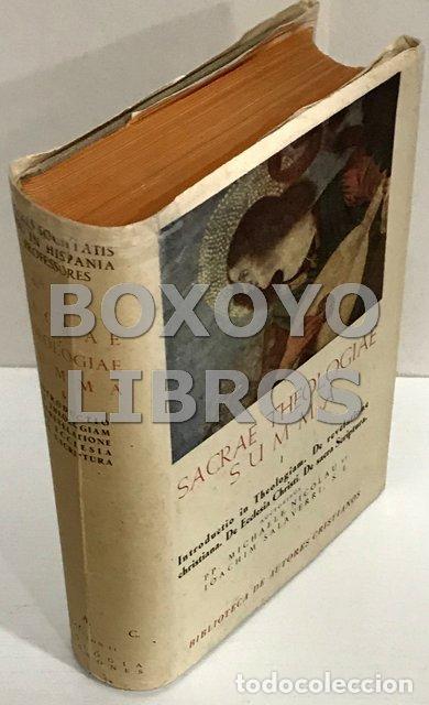 Libros de segunda mano: NICOLAU, Michaele / SALAVERRI, Ioachim. Sacra Theologiae Summa. Tomo I: Introductio in Theologiam.
