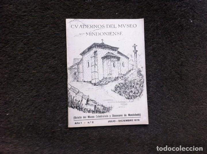 Second hand books: CUADERNOS DEL MUSEO MINDONIENSE. MONDO&Ntilde;EDO. A&Ntilde;O 1, N&ordm; 2. 1978