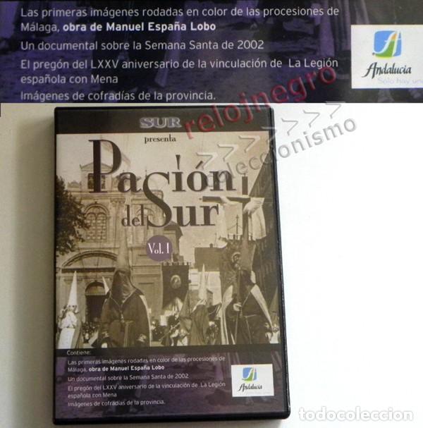 Libros de segunda mano: DVD PASI&Oacute;N DEL SUR 1 -NO ES LIBRO - DOCUMENTAL SEMANA SANTA PREG&Oacute;N LXXV ANIV. LEGI&Oacute;N ESPA&Ntilde;OLA M&Aacute;LAGA
