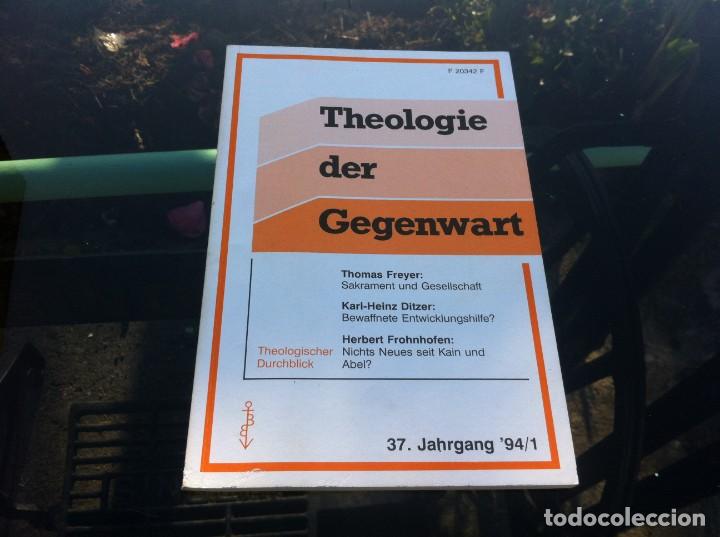 Libros de segunda mano: THEOLOGIE DER GEGENWART. 37 JAHRGANG 94/1