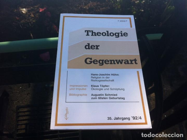 Second hand books: THEOLOGIE DER GEGENWART. 35 JAHRGANG 92/4