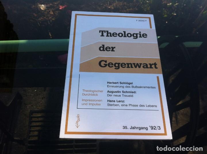 Second hand books: THEOLOGIE DER GEGENWART. 35 JAHRGANG 92/3