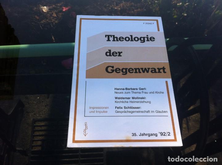 Libros de segunda mano: THEOLOGIE DER GEGENWART. 35 JAHRGANG 92/2