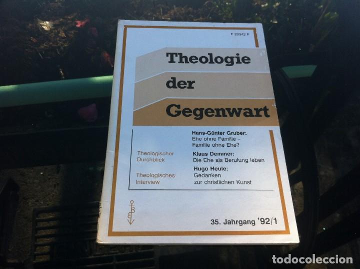 Libri di seconda mano: THEOLOGIE DER GEGENWART. 35 JAHRGANG 92/1