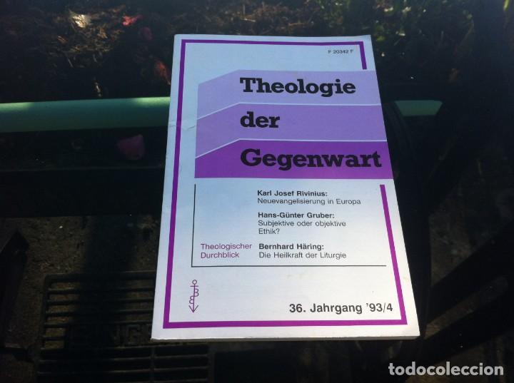 Libri di seconda mano: THEOLOGIE DER GEGENWART. 36 JAHRGANG 93/4