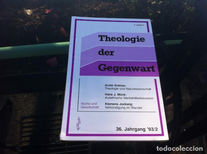 Second hand books: THEOLOGIE DER GEGENWART. 36 JAHRGANG 93/2