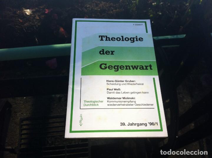 Libri di seconda mano: THEOLOGIE DER GEGENWART. 39 JAHRGANG 96 /1