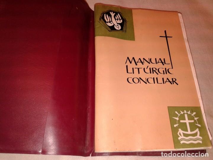 Libros de segunda mano: MANUAL LITURGIC CONCILIAR, EN CATALAN 1966 - Foto 2