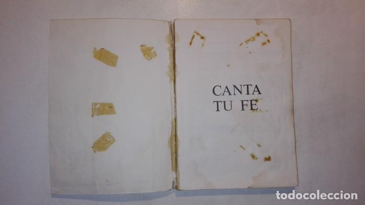 Libros de segunda mano: CANTA TU FE - OSERPAS ZARAGOZA - Foto 4