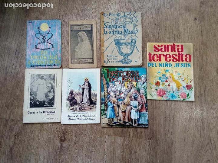 Libros de segunda mano: 7 LIBROS LIBRITOS TEMATICA RELIGION - Foto 1
