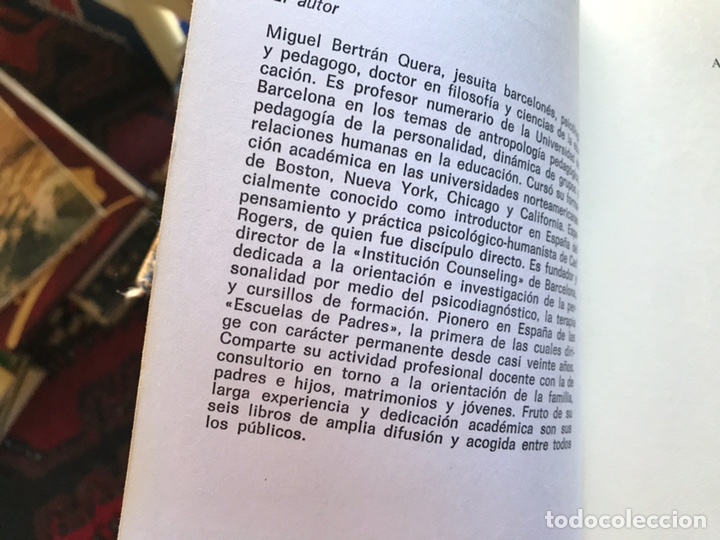 Libros de segunda mano: Aprender a vivir. Miguel Bertr&aacute;n. Hered&eacute;. Buen estado - Foto 3