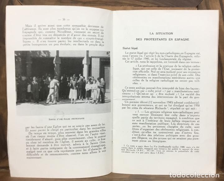 Libros de segunda mano: LES PROTESTANTS EN ESPAGNE. - DELPECH, Jacques. - Foto 4