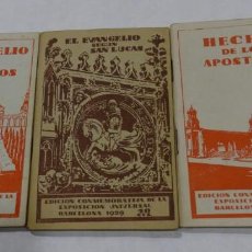 Libros de segunda mano: EL EVANGELIO SEGÚN SAN MARCOS-1929-, EL EVANGELIO SEGÚN SAN LUCAS 1929, EL EVANGELIO SEGÚN SAN LUCA