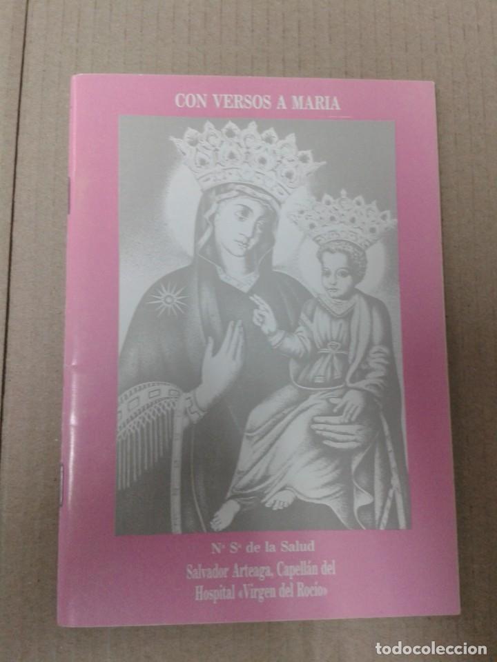 Libros de segunda mano: CON VERSOS A MARIA. SALVADOR ARTEGA.