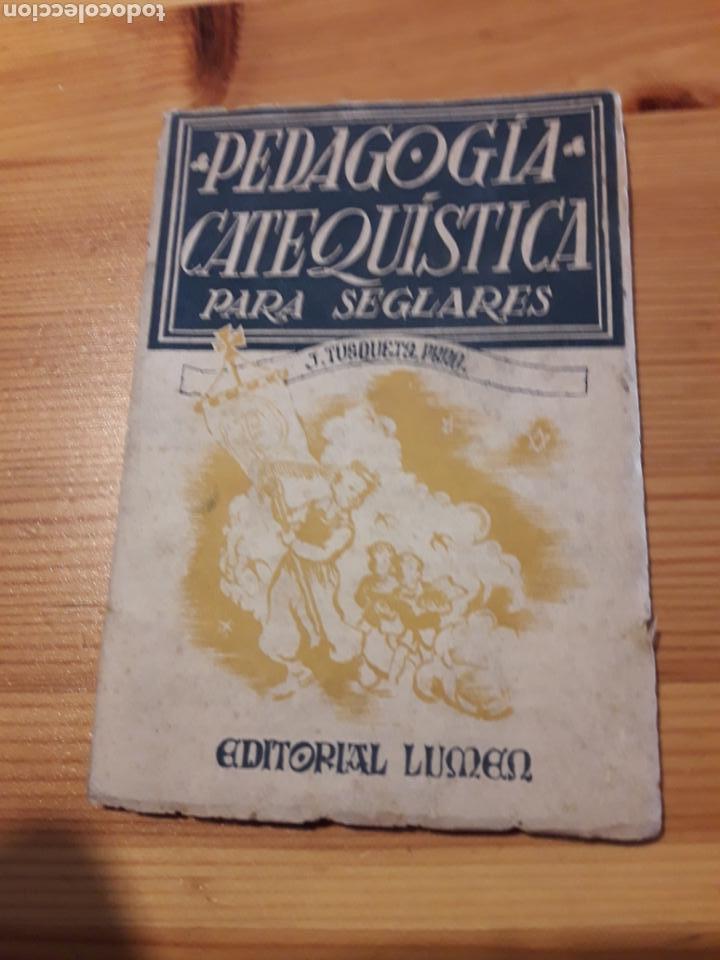 Libros de segunda mano: pedagogia catequistica para seglares Tusquets Lumen