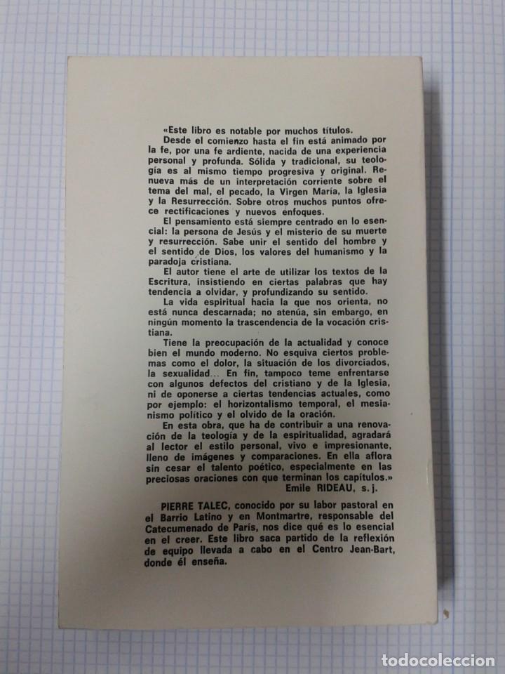 Libros de segunda mano: LAS COSAS DE LA FE - PIERRE TALEC - Foto 2