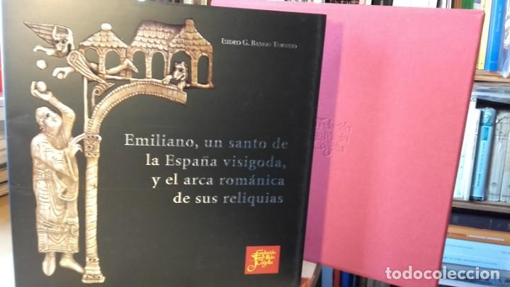 Libros de segunda mano: BANGO: EMILIANO, UN SANTO DE LA ESPA&Ntilde;A VISIGODA. ARCA ROMANICA DE SUS RELIQUIAS. SAN MILLAN COGOLLA