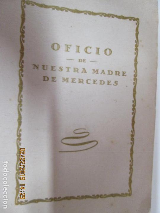 Libros de segunda mano: OFICIO DE NUESTRA MADRE DE MERCEDES. - Foto 1