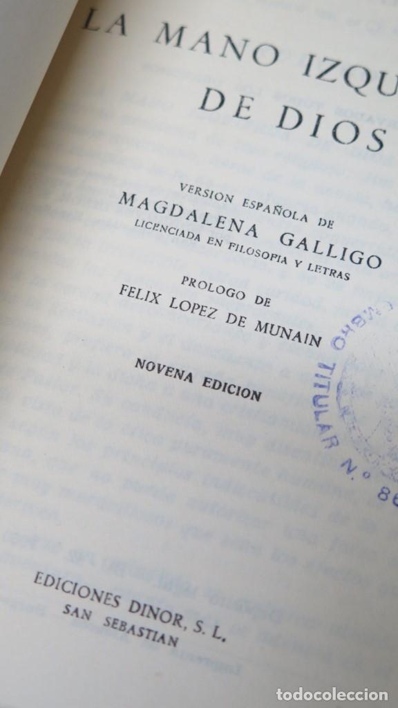 Libros de segunda mano: La mano izquierda de dios. William E. Barrett - Foto 2