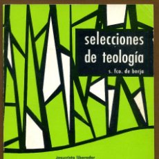 Libros de segunda mano: SELECCIONES DE TEOLOGIA 1979 - Nº 70